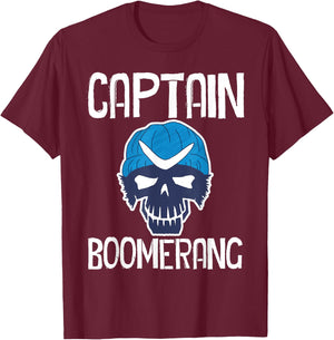 Boomerangs - Captain Boomerang T-Shirt - T-Shirt | Maroon