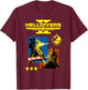 Helldivers 2 Divers for Liberty Collage and Logo Video Game T-Shirt - T-Shirt | Maroon