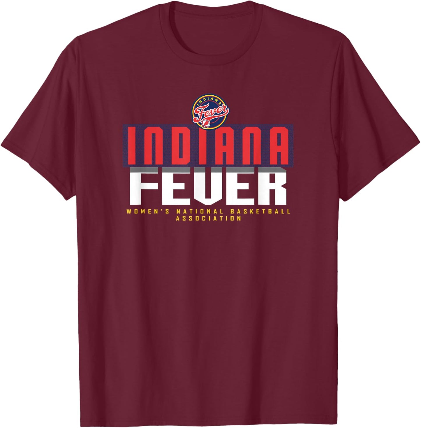 WNBA Indiana Fever Sky Box T-Shirt - T-Shirt | Maroon