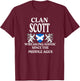 Scott Scottish Family Clan Scotland Name T-Shirt - T-Shirt | Maroon