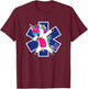 Dabbing Unicorn EMS EMT Nurse Medic Doctor Funny T-Shirt - T-Shirt | Maroon
