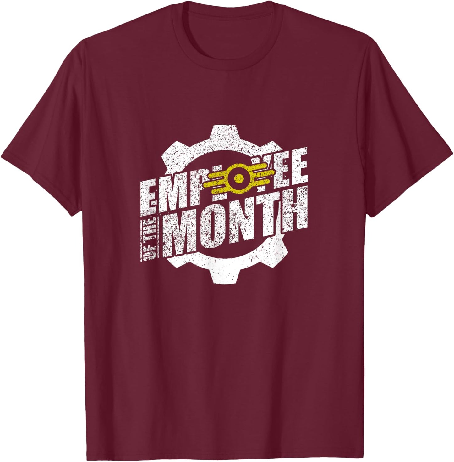 Vault Employee of the Month T-Shirt - T-Shirt | Maroon