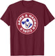 Arms & Hammer Curls T-Shirt - T-Shirt | Maroon