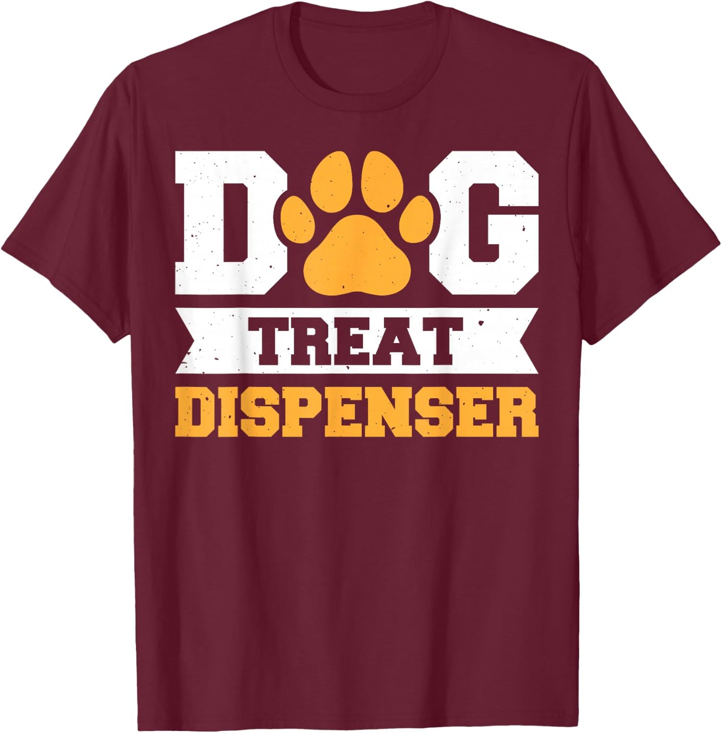 Dog Treat Dispenser T-Shirt - T-Shirt | Maroon