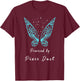 Powered by pixie dust shirt T-Shirt - T-Shirt | Maroon