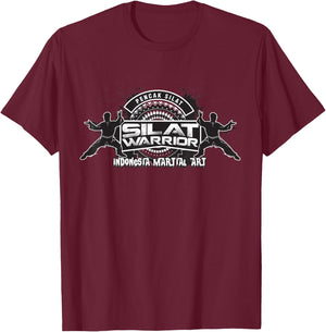 Pencak Silat Indonesia Martial Art Training T-Shirt - T-Shirt | Maroon