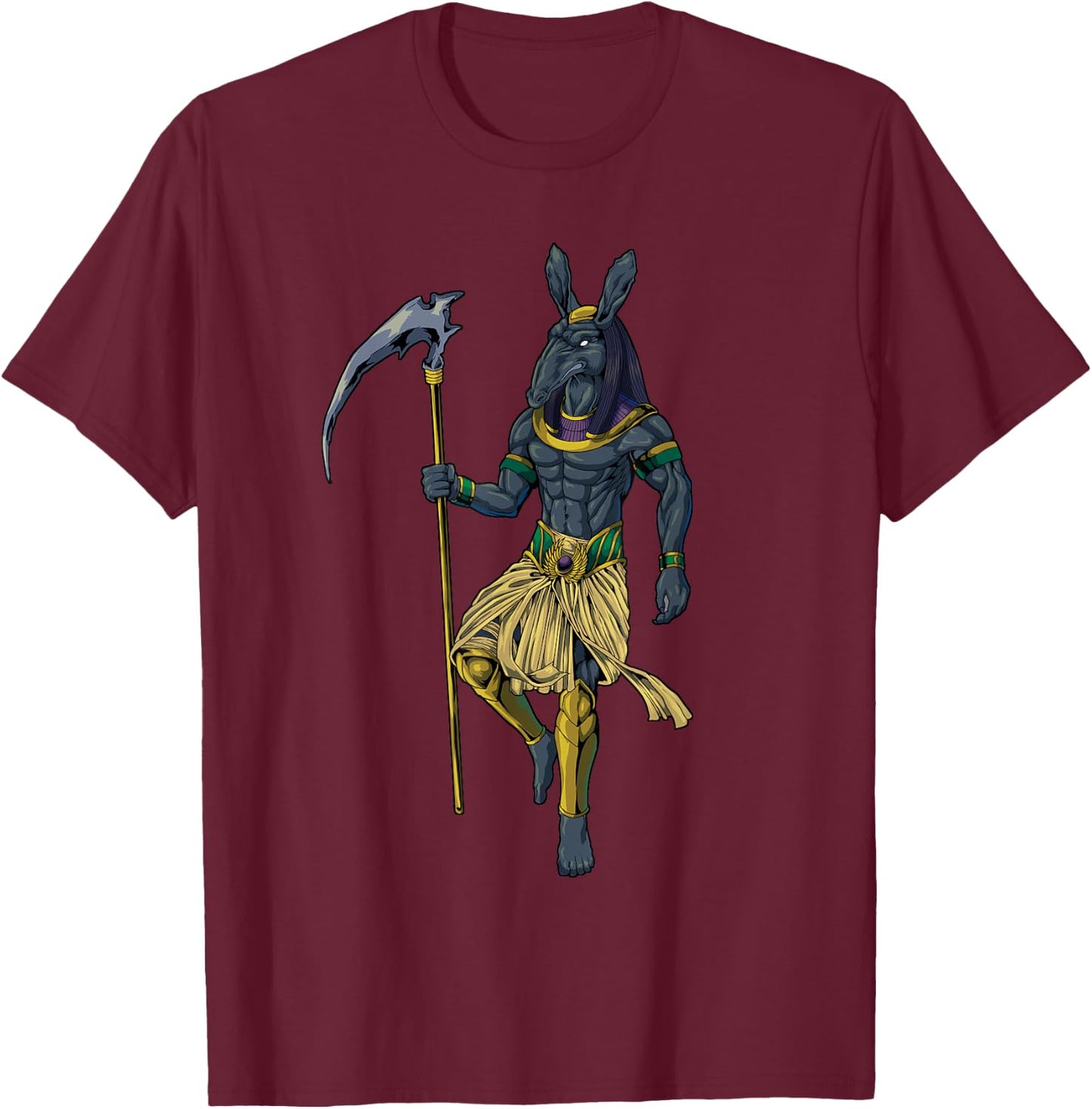 God of Egyptian mythology - Seth T-Shirt - T-Shirt | Maroon