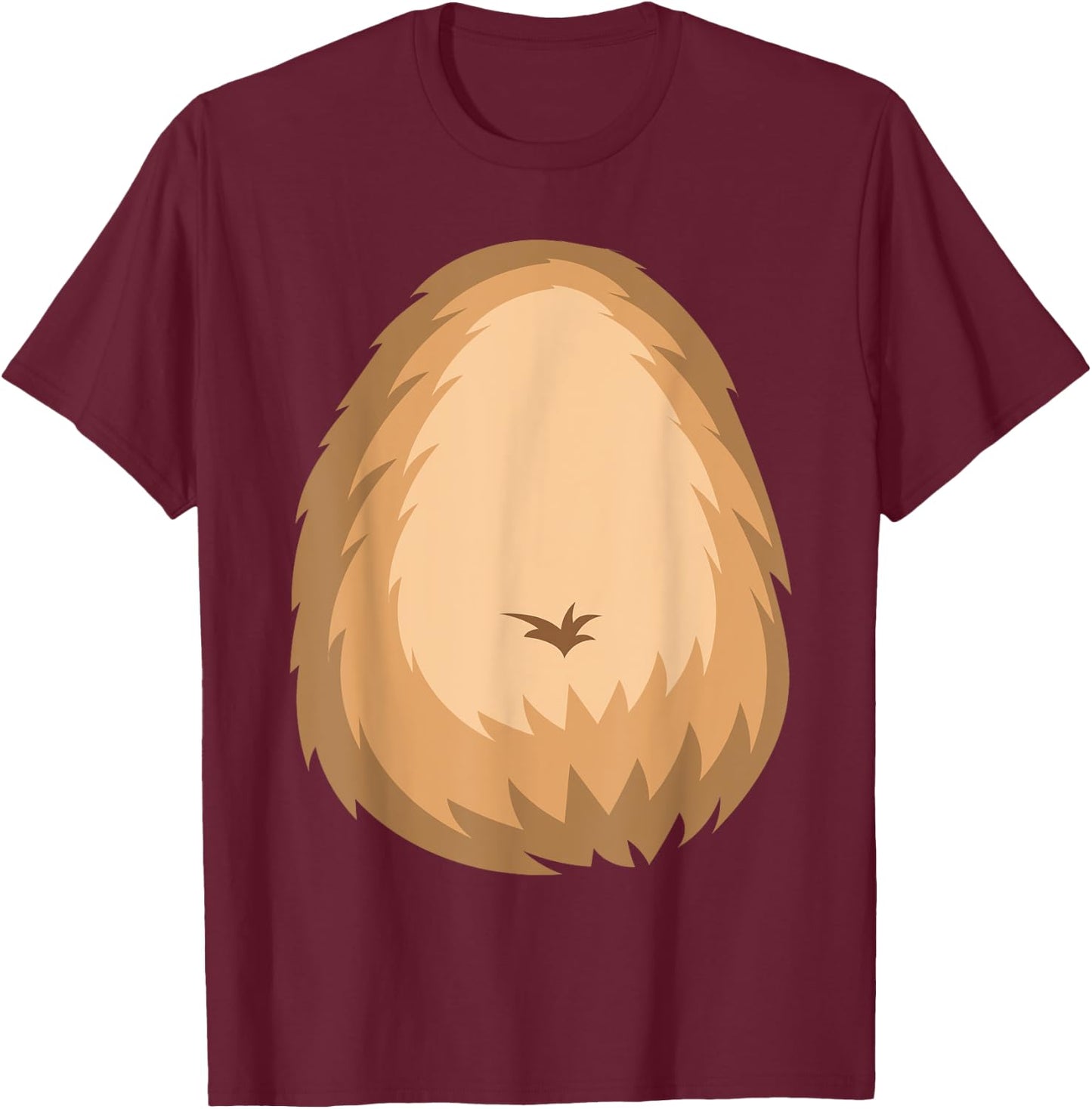 Teddy Bear Halloween Costume Bear Belly T Shirt Gift T-Shirt - T-Shirt | Maroon