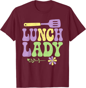 Adults Black Modern Classic Cartoon-Themed Novelty T-Shirt - T-Shirt | Maroon