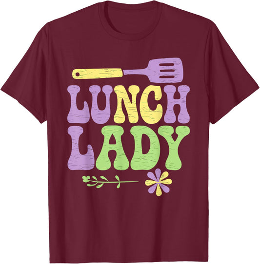 Adults Black Modern Classic Cartoon-Themed Novelty T-Shirt - T-Shirt | Maroon