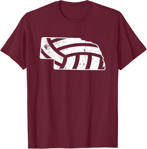 Nebraska Volleyball Apparel Beach Volleyball Shirts T-Shirt - T-Shirt | Maroon