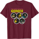 Genesis The Carpet Crawlers T-Shirt - T-Shirt | Maroon