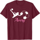 Avery Name Gift Personalized Soccer T-Shirt - T-Shirt | Maroon