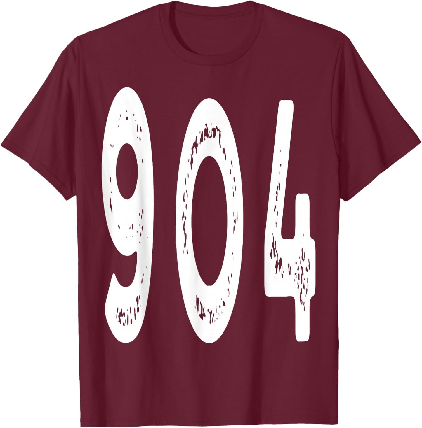 904 Duval Jacksonville T-Shirt - T-Shirt | Maroon