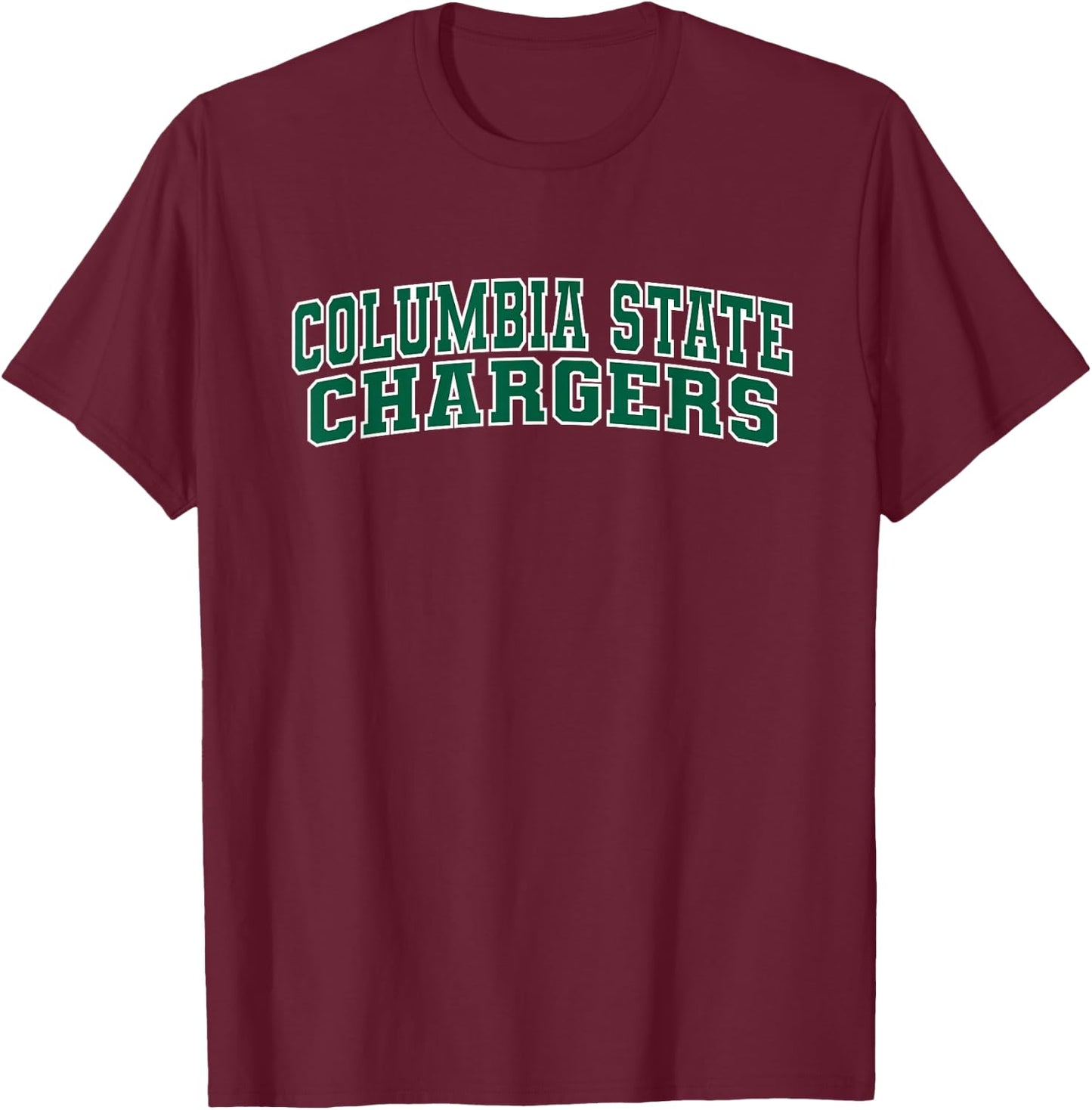 Columbia State Chargers Apparel Sports Fan T-Shirt - T-Shirt | Maroon
