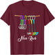 Funny Nice Rack Rock Climbing Gift Shirt Climber Bouldering T-Shirt - T-Shirt | Maroon