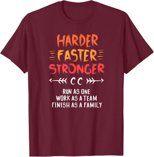 Cross Country Team Gift Cross Country Runner Gift T-Shirt - T-Shirt | Maroon