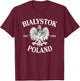 Bialystok Poland T-Shirt - T-Shirt | Maroon