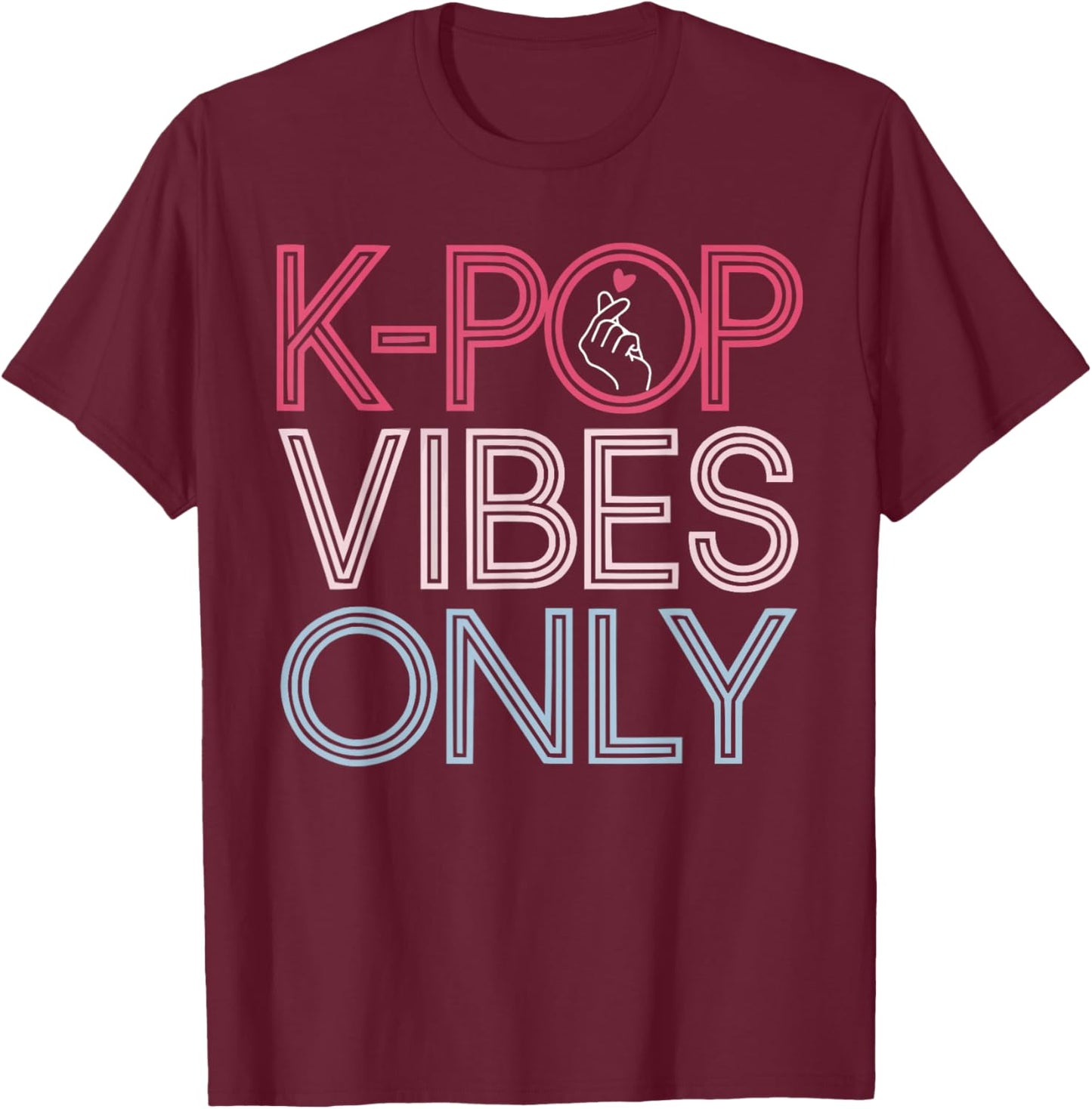 K-Pop Dance Korean Pop Music Dancing South Korea Kpop T-Shirt - T-Shirt | Maroon