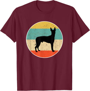 Xoloitzcuintli Dog Men Women Kids T-Shirt - T-Shirt | Maroon