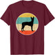 Xoloitzcuintli Dog Men Women Kids T-Shirt - T-Shirt | Maroon