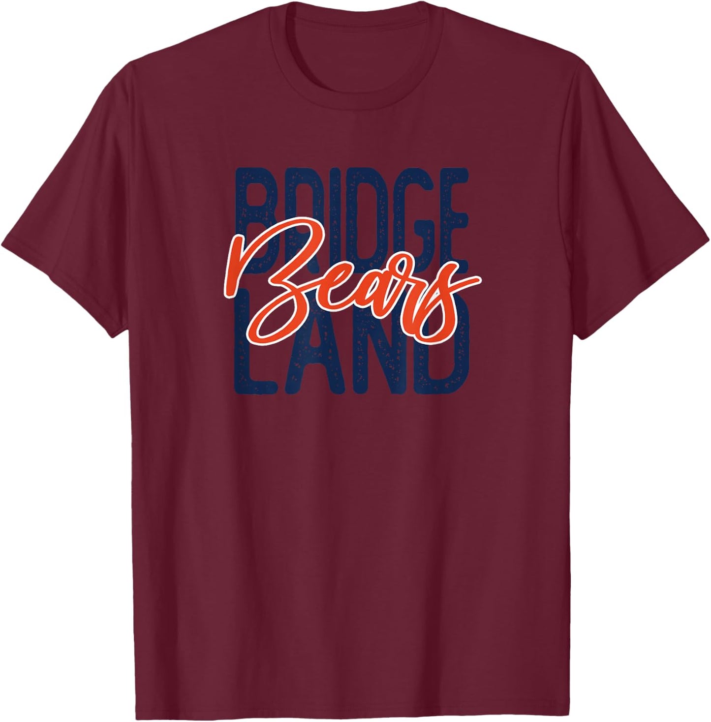 Bridgeland High School Bears T-Shirt - T-Shirt | Maroon