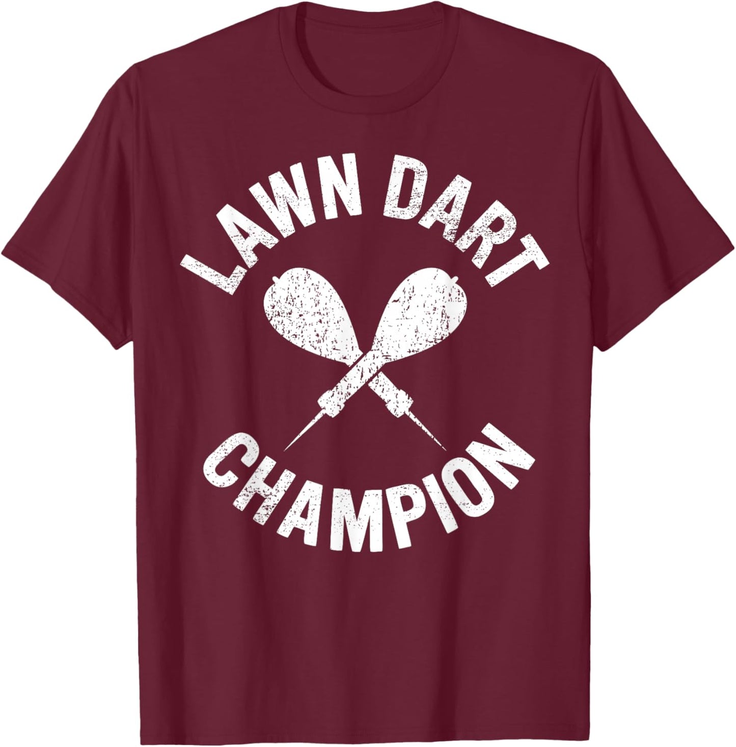 Lawn Dart Champion T-Shirt - T-Shirt | Maroon