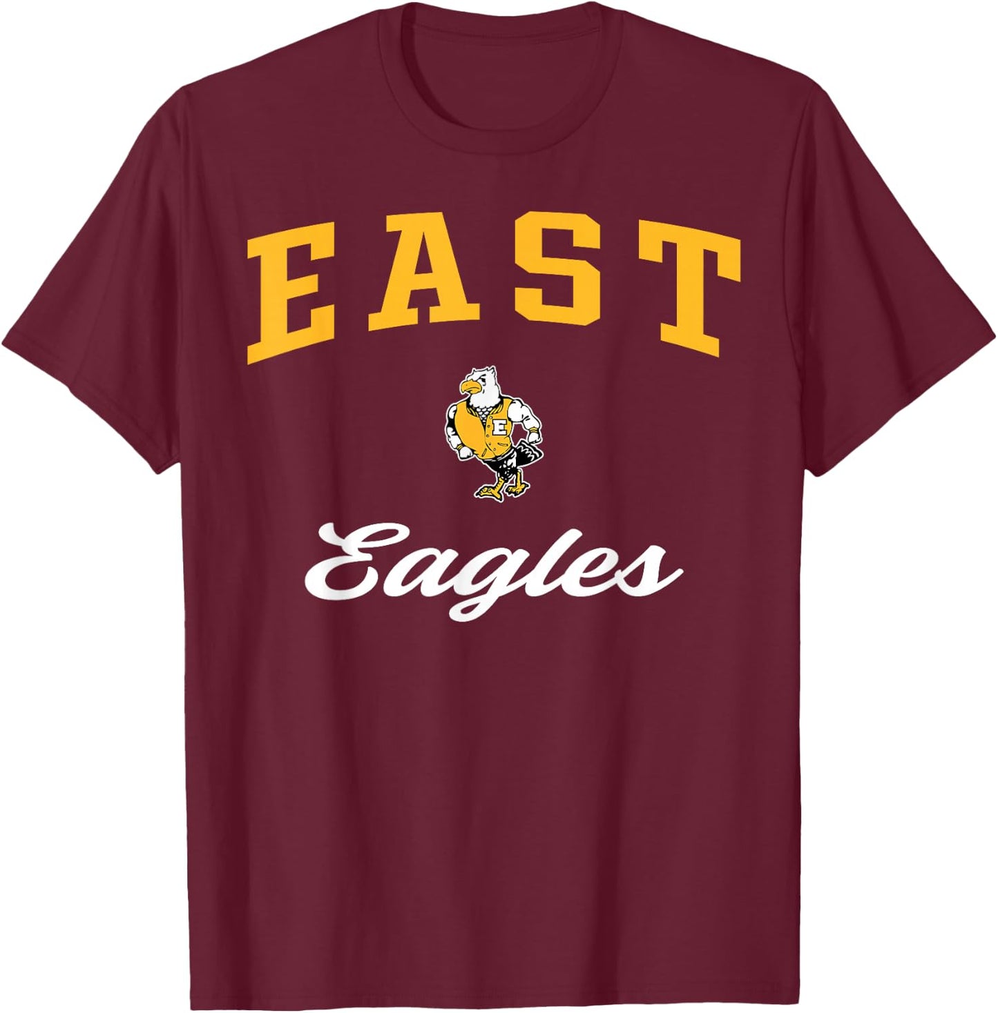 East High School Eagles C3 T-Shirt - T-Shirt | Maroon