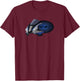 Yamah R1 YFZ R1M Adult Motorcycle Themed , Black, Small, Short Sleeve, Pull On, Cotton 60% Polyester 40% T-Shirt - T-Shirt | Maroon