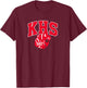 Katy High School Tigers T-Shirt - T-Shirt | Maroon
