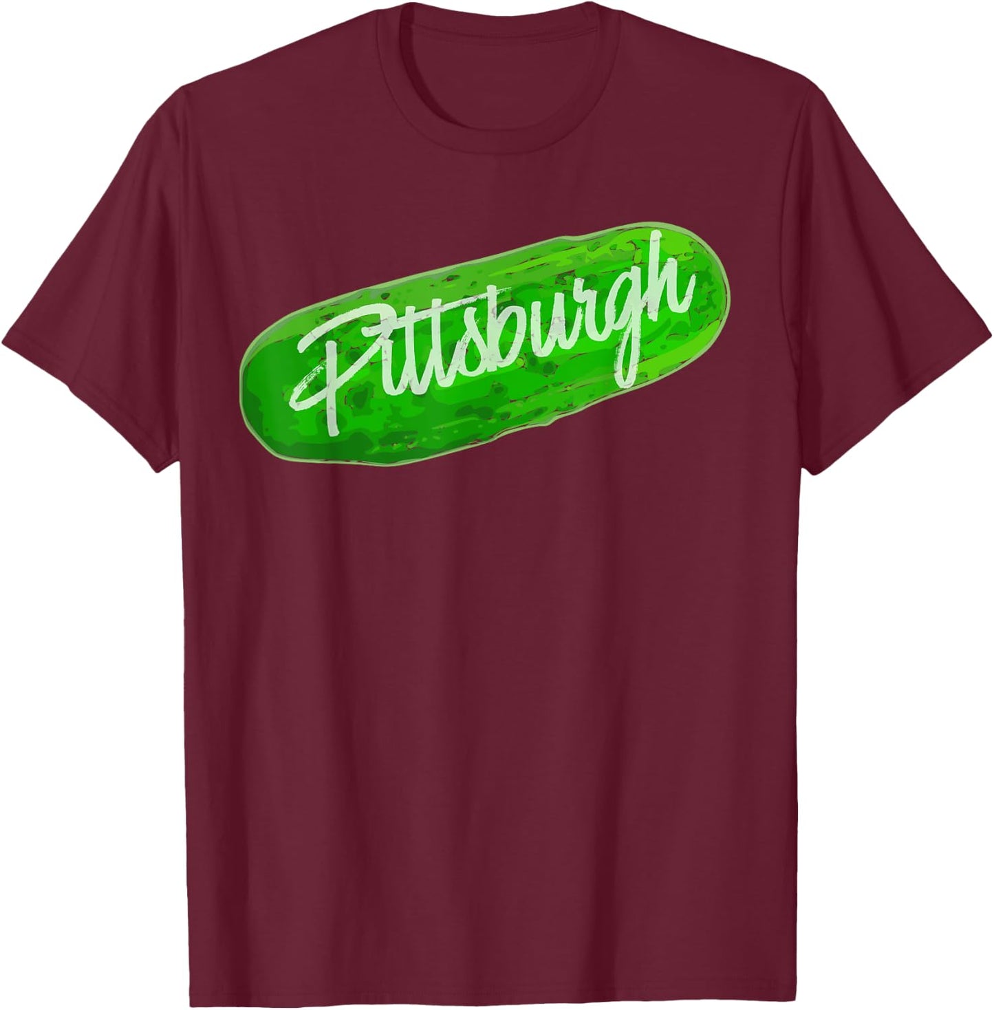 Pittsburgh Pickle T-Shirt - T-Shirt | Maroon