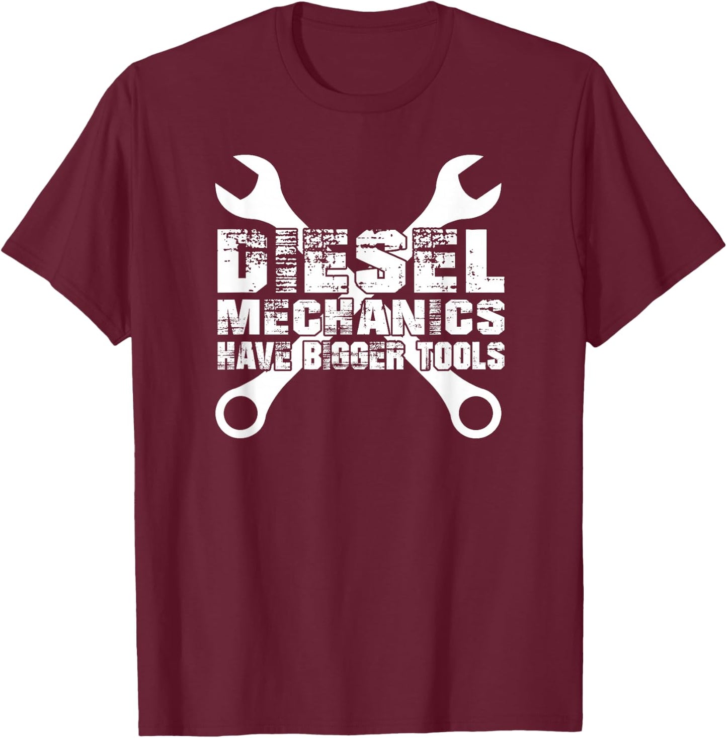 Diesel Mechanics Tools , Funny Diesel Truck Gift T-Shirt - T-Shirt | Maroon