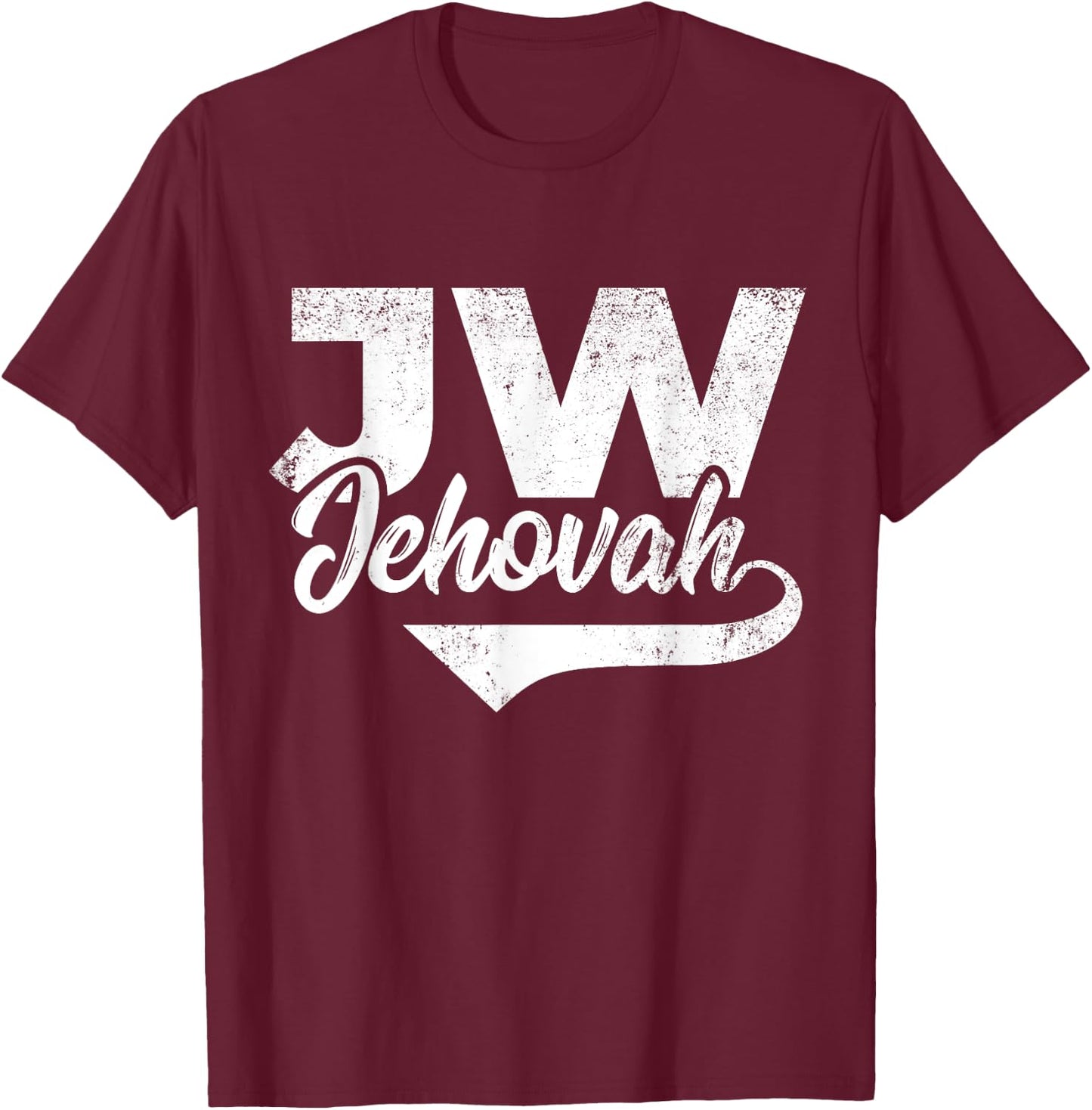 JW Jehovah Witness Accessories Idea T-Shirt - T-Shirt | Maroon
