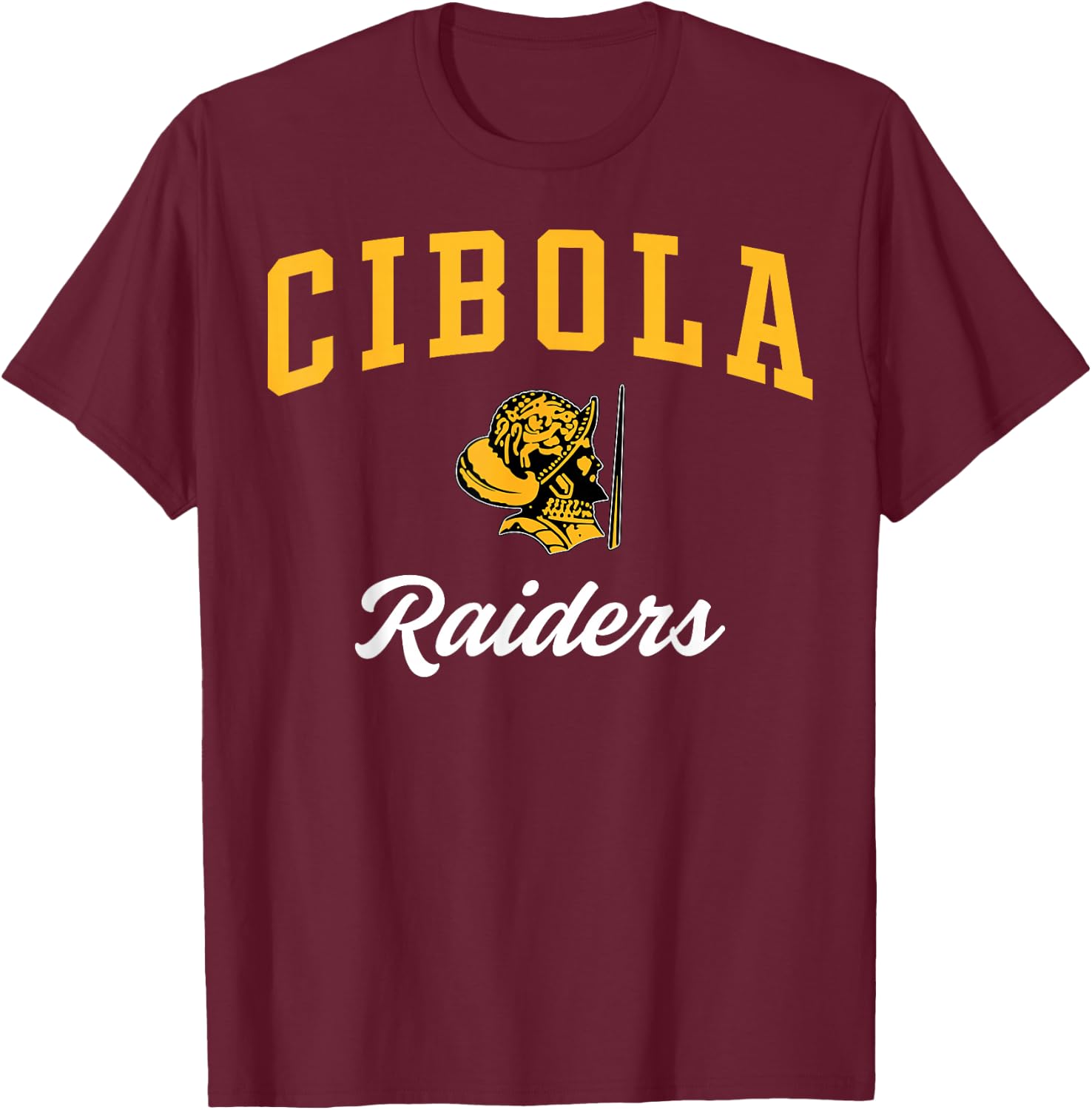 Cibola High School Raiders C3 T-Shirt - T-Shirt | Maroon