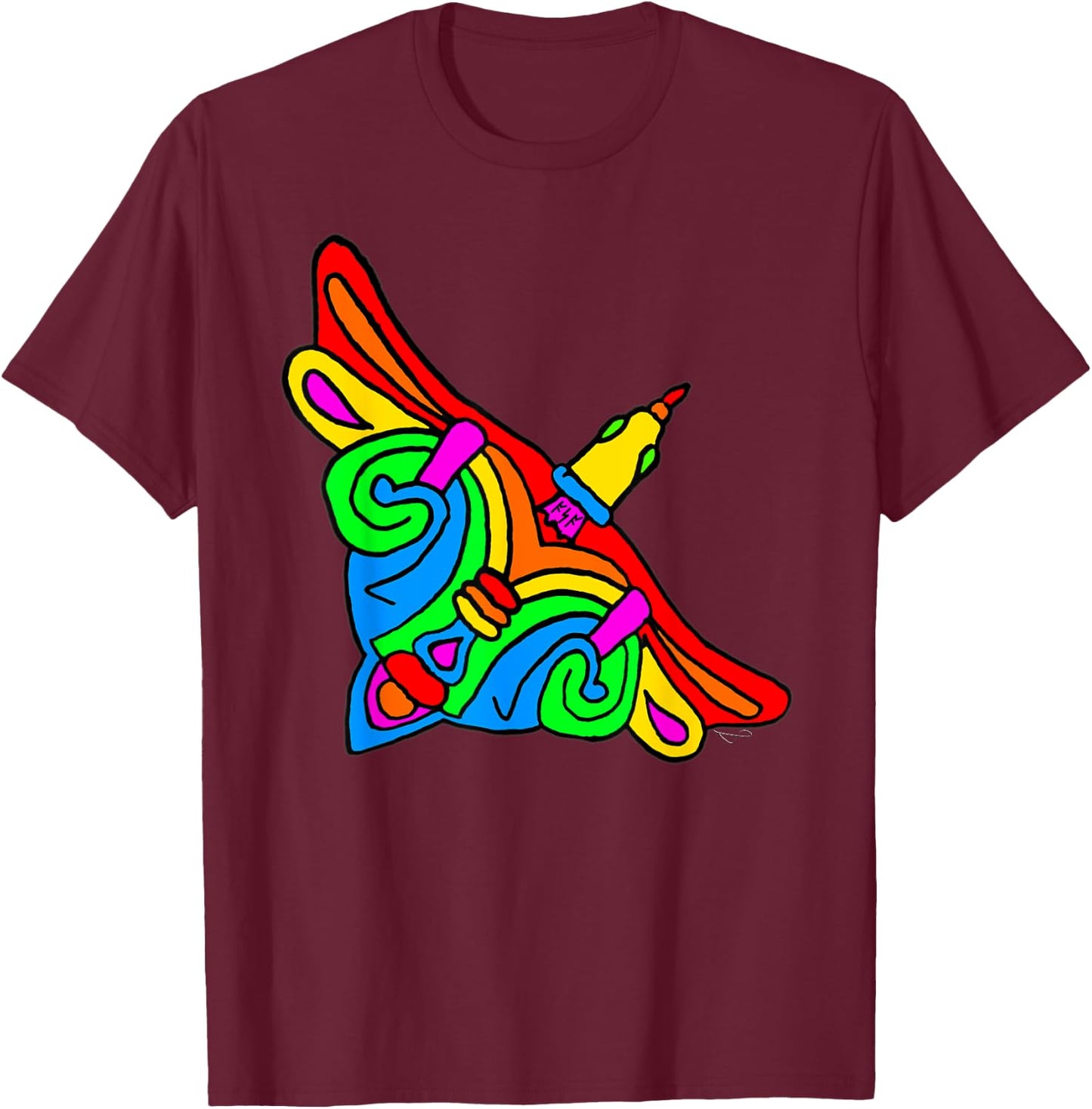 Norse. Pride. T-Shirt - T-Shirt | Maroon