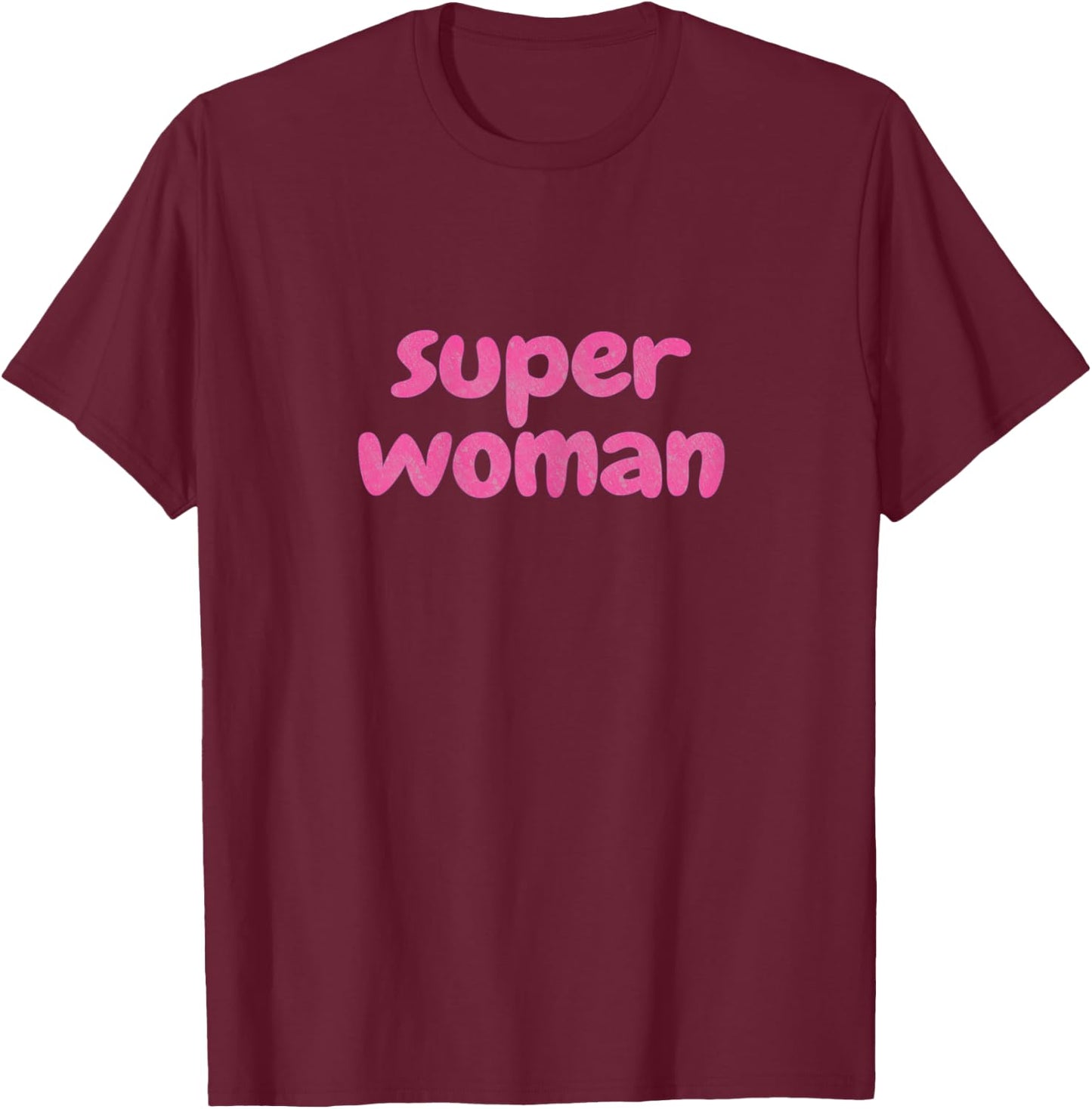 Women's Super Woman T-Shirt - T-Shirt | Maroon