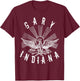 Gary Indiana T Shirt Vintage Eagle Retro IN T-Shirt - T-Shirt | Maroon