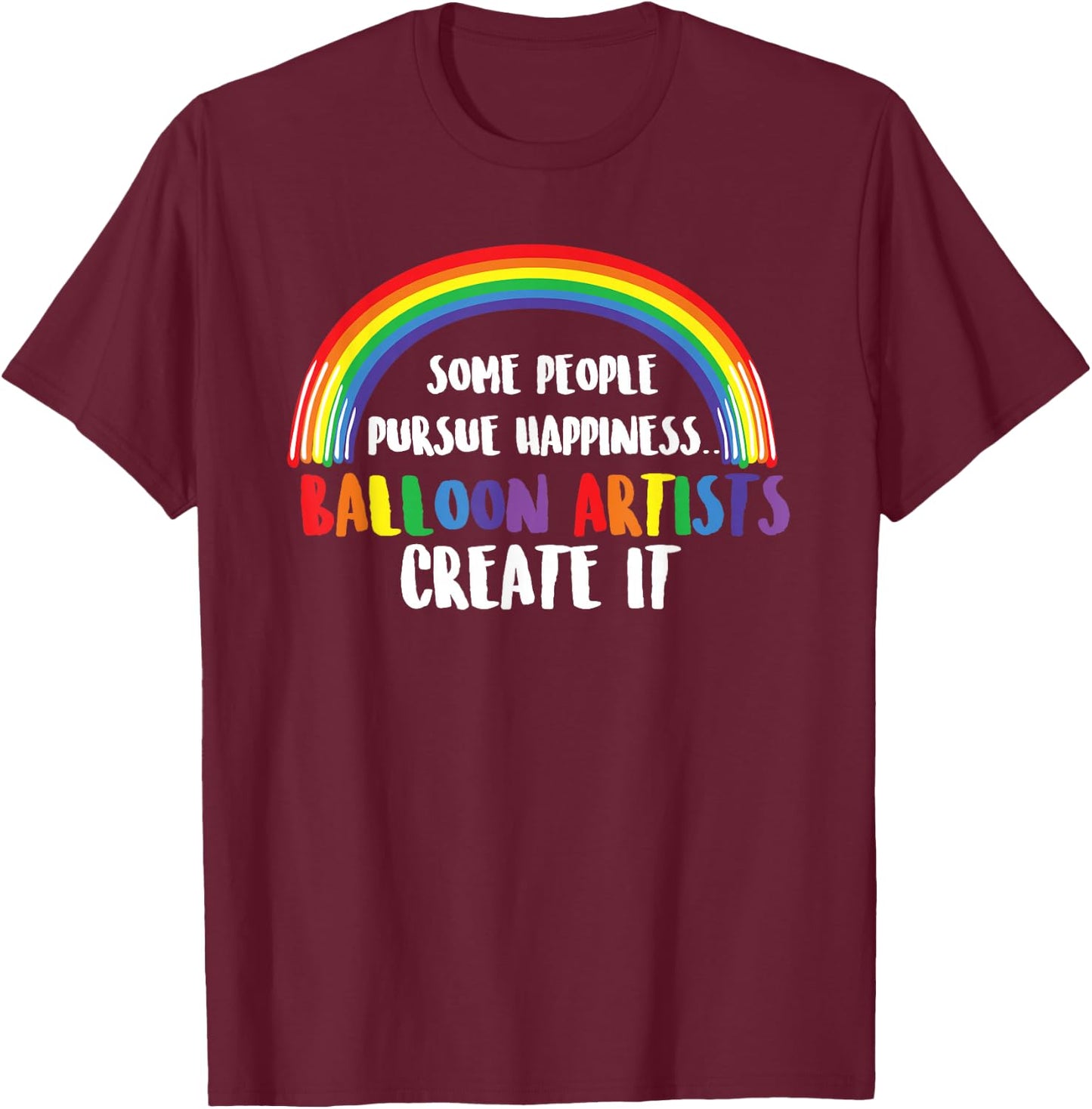 Balloon Animal Artist Balloon Twister Twisting Clothes T-Shirt - T-Shirt | Maroon