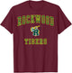 Rockwood High School Tigers C1 T-Shirt - T-Shirt | Maroon