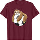 Lazy Sloth Soccer Shirt Soccer Lover Team Ball Kids Sport T-Shirt - T-Shirt | Maroon
