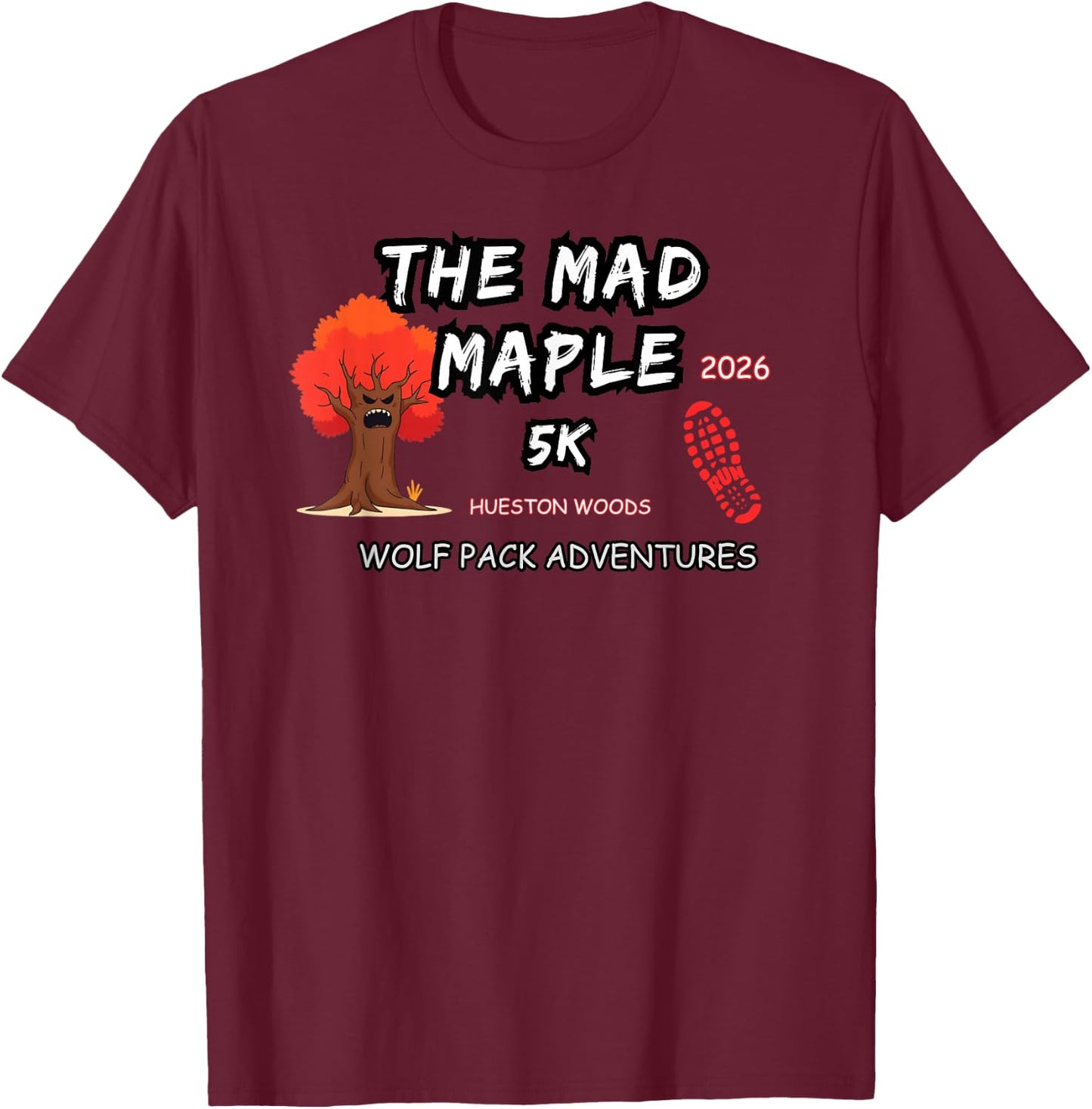 Running Challenge T-Shirt - T-Shirt | Maroon