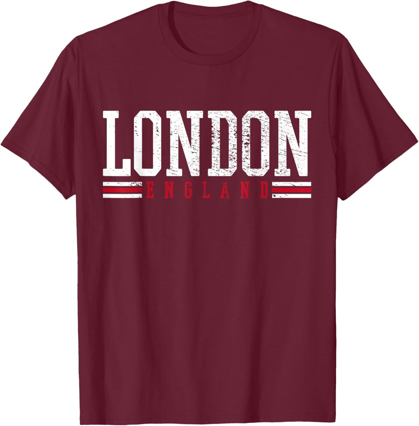 London T-Shirt - T-Shirt | Maroon