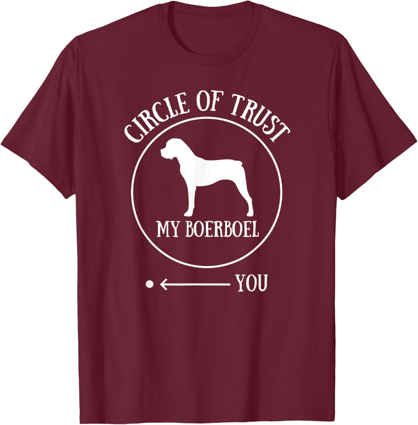 Boerboel T-Shirt - T-Shirt | Maroon