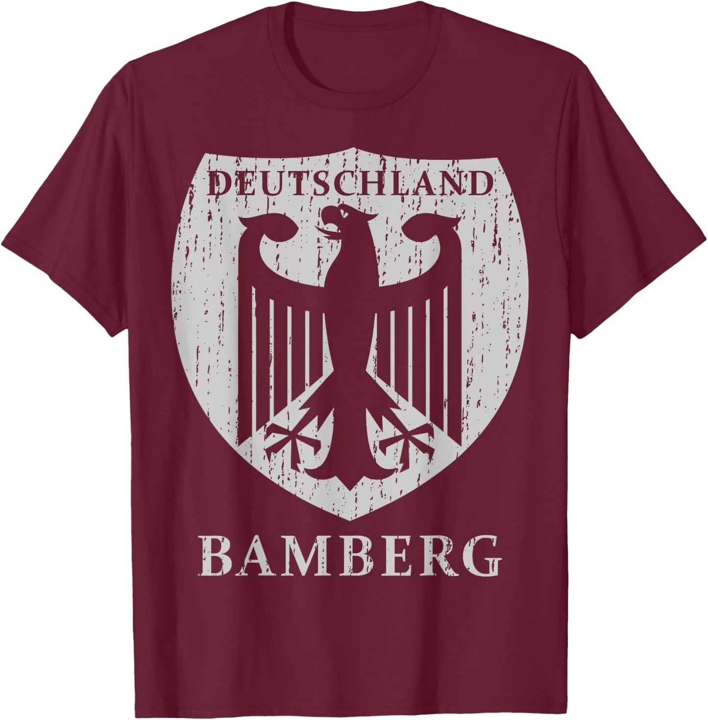 Germany Deutschland Bamberg T-Shirt - T-Shirt | Maroon
