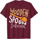 Wooden Spoon Survivor T-Shirt - T-Shirt | Maroon