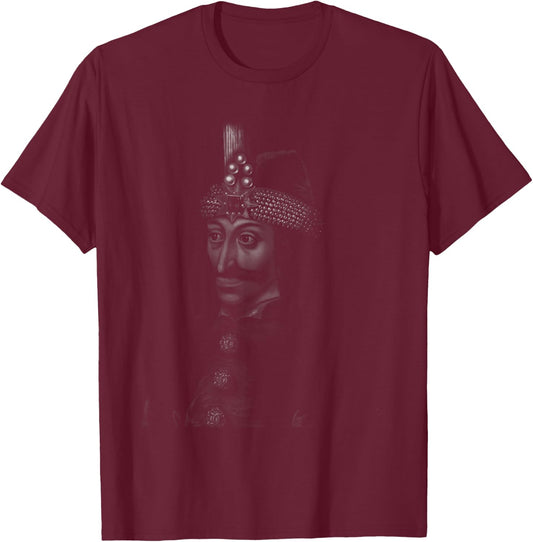 Ghost of Vlad the Impaler Street Wear T-Shirt - T-Shirt | Maroon
