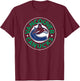 Vancouver Canucks Symbol Navy Blue Officially Licensed T-Shirt - T-Shirt | Maroon