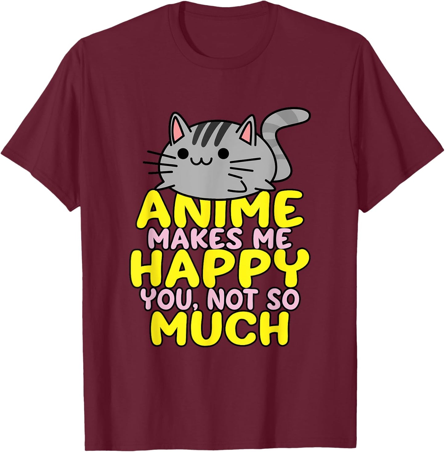 Anime T-Shirt - T-Shirt | Maroon