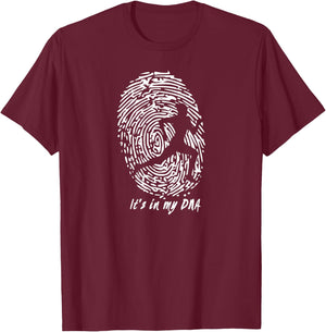 Running - It's in my DNA - Runners & Joggers T-Shirt - T-Shirt | Maroon