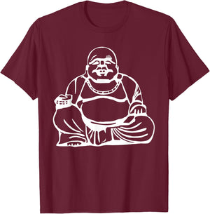 Buddha T-Shirt - T-Shirt | Maroon
